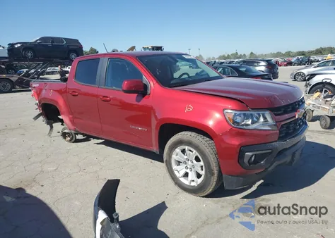 2021 Chevrolet Colorado Lt z USA, uszkodzony, nr VIN 1GCGTCEN4M1271283